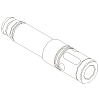 Малий ствол для перфоратора DWT BH11-28