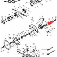 Якір для ціркульрной пили DWT HKS18-85