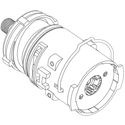 Редуктор (в сборе) для дрели-шуруповерта DWT BM-110 T 