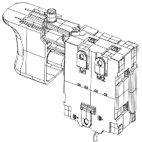Кнопка пуску для шуруповерта DWT ABS-18 Bli-2 BMC
