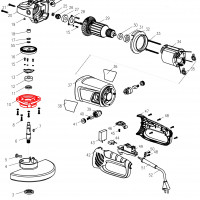 Кришка корпусу редуктора WS24-180 T /D, WS24-230 T /D