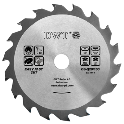Пильної диск DWT CS-Q20 /160 