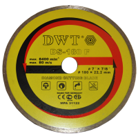 Алмазний диск по каменю DWT TDS-180 F
