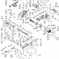 Кнопка пуску для пили торцювання DWT KGS16-210P